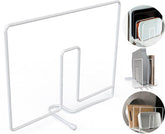 Organizador de Pratos e Formas Essence Branco - Ela Decora